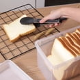 thumbnail image 4 of Fwttom Contenants de Rangement pour Pain Hermétiques en Plastique Réutilisables Pain Gâteau Distributeur de Pain Transparent Bac Organisateur de Pain Frais, 4 of 6