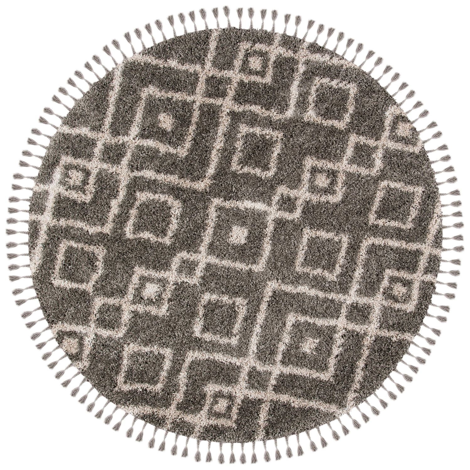 Safavieh Moroccan Fringe Janella Tapis Géométrique Shag