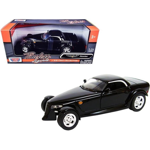 Motormax 73282 1-24 Scale Chrysler Howler Concept Timeless Legend Diecast Model Car, Black