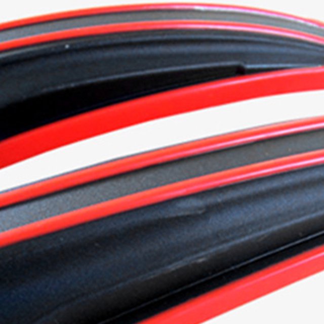 VONKY Wide Compatibility Mountain Bike Plastic Fenders Set For Any Bike Improved Performance Stylish Red