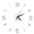thumbnail image 2 of Autocollant Horloge Murale Bricolage Miroir Acrylique Déco de Chambre Moderne, 2 of 8