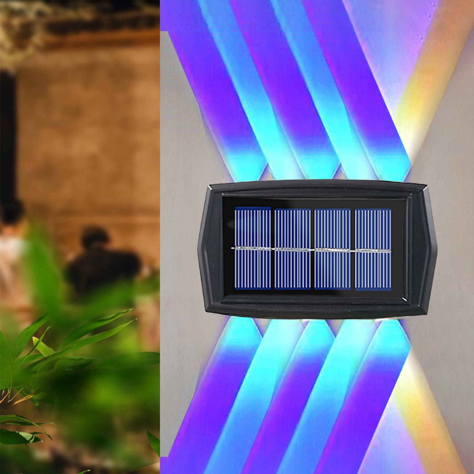 Aidoshy LED Outdoor Solar Lights, Land-scape Spotlights, Garden Lights, Wireless Solar Powered Outdoor Lights/Lighting For Yard, Walkway,Solar Street Lights Outdoor