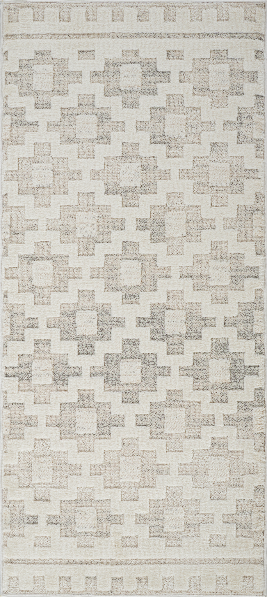 Rug Branch Astra Modern Indoor Area Rug, Beige Cream, Abstract - Living Room, Bedroom