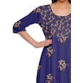 thumbnail image 3 of Moomaya Kurti Ligne A pour Femmes Kurti Longue Imprimée Robe Haut Indien pour Femmes, 3 of 5