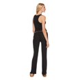 thumbnail image 3 of No Boundaries Women's Rib Pajama 2-Piece Set, 3 of 6