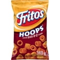 thumbnail image 1 of Croustilles de maïs Fritos Hoops Saveur Bar-B-Q, 1 of 7