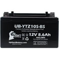 thumbnail image 3 of 2-Pack Replacement 2007 Suzuki LT-R450 QuadRacer 450CC Factory Activated, Maintenance Free, ATV Battery - 12V, 8.6Ah, UB-YTZ10S-BS, 3 of 4