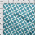 thumbnail image 2 of oneOone Cotton Poplin Fabric Triangle|Parallelogram & Square Geometric Print Fabric By The Yard 42 Inch Wide, 2 of 4