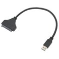 thumbnail image 1 of Hard Disk Adapter, Wide Applicability USB3.0 TO  ASM1153E Chip ABS Material  For SSD For HDD, 1 of 8