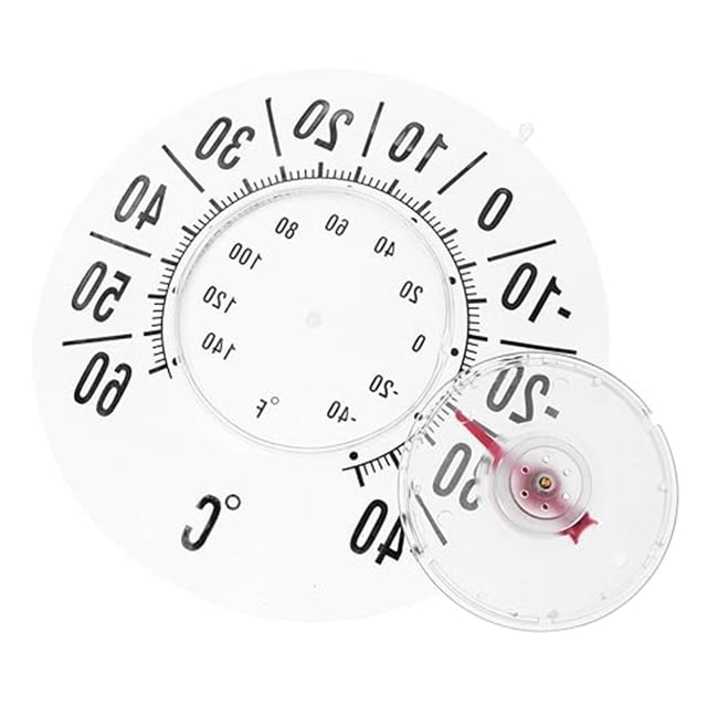 Mechanical Pointer Indoor Observation Outdoor Environment Temperature Measurement Dedicated Transparents Suction Window Thermometers