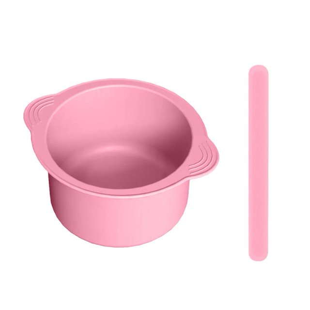 HLONK Bol en Silicone pour Chauffe-Cire Résistant à la Chaleur Pot à Cire Réutilisable Remo pour Cheveux Nouveau
