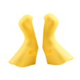 thumbnail image 3 of Lipstore 2 Pieces Bike Brake Levers Hoods Protector Anti Slip Bike Brake Handle Cover Yellow, 3 of 8