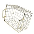 thumbnail image 2 of Metal Storage Basket Chic Nordic Handmade Iron Net Table Shelves Basket Bath Clothes Cosmetics Storage Basket-Gold, 2 of 8