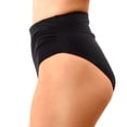 thumbnail image 3 of Women's High Waisted Bikini Bottom Full Coverage Bathing Suits Bottoms Tummy Control Swim Bottom Briefs, 3 of 6