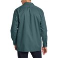 thumbnail image 2 of Dickies Mens Long-Sleeve Work Shirt, XL, Lincoln Green, 2 of 8
