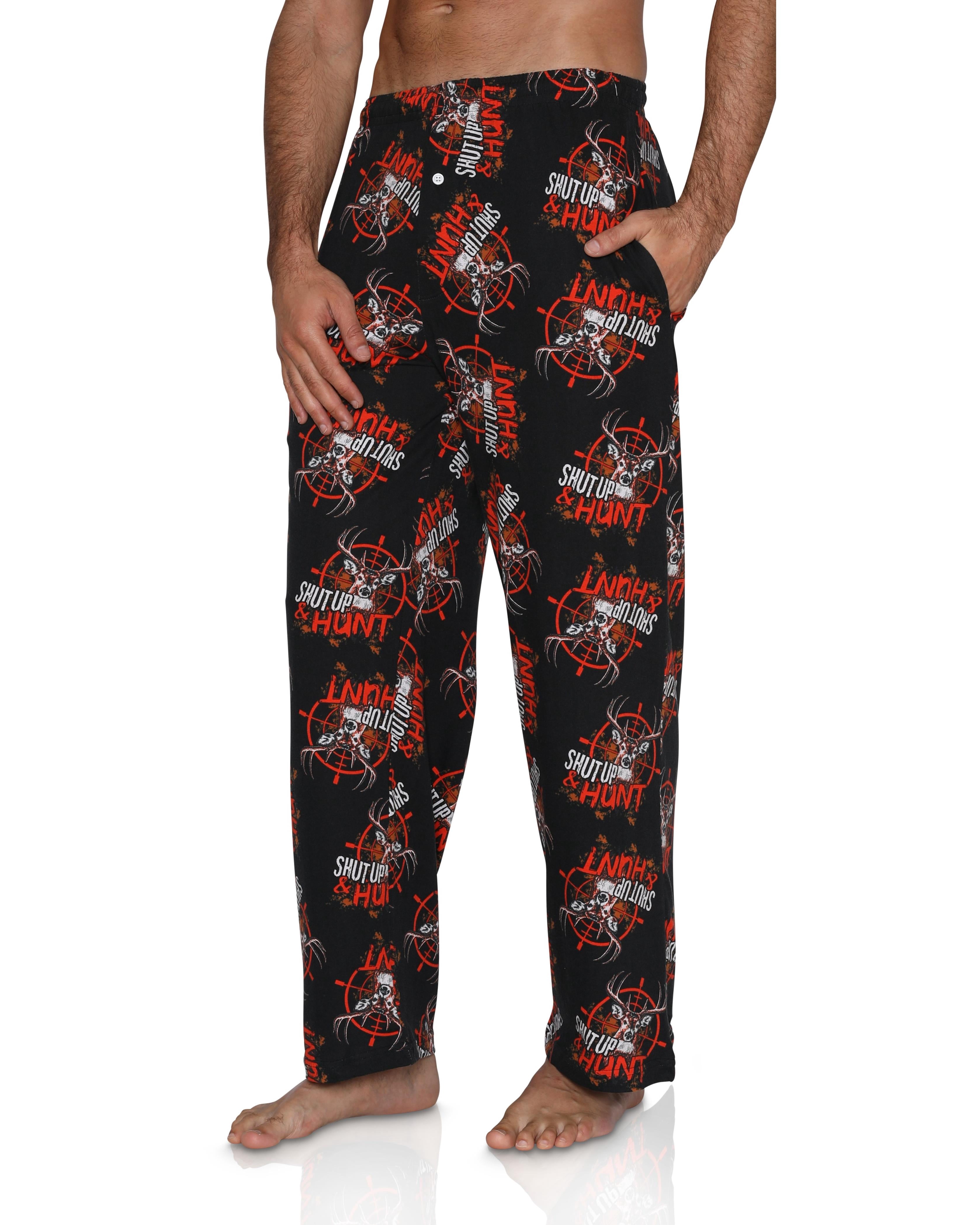 Men's Fun Lounge Pants Boxers Printed Pajama Graphic Pants Loungewear