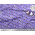 thumbnail image 2 of Soimoi Cotton Duck Fabric Check,Tropical Leaves & Flamingo Bird Print Fabric by Yard 42 Inch Wide, 2 of 4