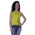 thumbnail image 1 of Moomaya Haut Sans Manches Uni pour Femmes Blouse en Schiffli Tunique Décontractée d'Été, 1 of 6