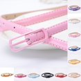 thumbnail image 4 of Ceinture Style Mince Ajustable en Similicuir pour Femmes, Ceinture de Taille pour Usage Quotidien, 4 of 7
