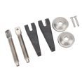 thumbnail image 1 of 6G1 4311600, Durable 2 Set Robuste et Fiable Poignée Vis Kit Anti Fissure Poignée Vis Ensemble Usure pour hors-Bord 8HP 8SN Support, 1 of 8