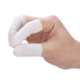 thumbnail image 3 of WALFRONT 300Pcs  Disposable Latex Finger Cots Fingertips Protective Finger Gloves Ultra-thin Safety Durable Elastic Natural Latex Tissue Finger Cot for Tattoo, Manicure, Painting & Jewelry Cleaning, 3 of 10
