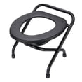 thumbnail image 2 of Chaise de Toilette Pliante, Toilette Portative, Chaise de Toilette Pliable pour Camping, Randonnée, Voyage, Voiture, Urgence, Adultes et Personnes Âgées, 2 of 7
