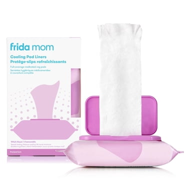 Lot de 24 compresses rafraîchissantes à l'hamamélis Frida Mom pour la récupération post-partum - Kit de maternité indispensable