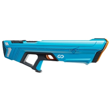 SPYRA Electric Water Blaster, Outdoor LED Squirt Toy Game, SpyraGO, Blue