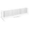 thumbnail image 4 of vidaXL Gabion Lit Surélevé Acier Galvanisé 270x30x60 cm, 4 of 4