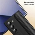thumbnail image 3 of Case for Samsung Galaxy Z Fold 5 with S Pen Holder and Stylus & Invisible Kickstand, Full Body Hinge Built-in Screen Protector Fold5 Phone Cover for Samsung Z Fold 5 Case with S Pen Slot, 3 of 7