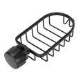 thumbnail image 3 of Support de Rangement de Robinet Suspendu Évier Réglable Chiffon Éponge Égouttoir pour Cuisine Salle de Bain Noir, 3 of 6