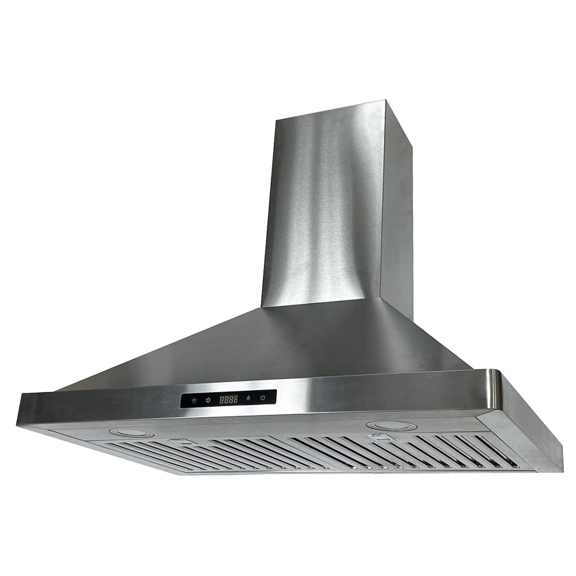 NOVEL 30" Stainless Steel Wall Mount Range Hood - 900 CFM Powerful Ventilation for Efficient Cooking - Touch Control, LED Lighting & Quiet Operation - Perfect for Modern Kitchens | PRO-NWB01