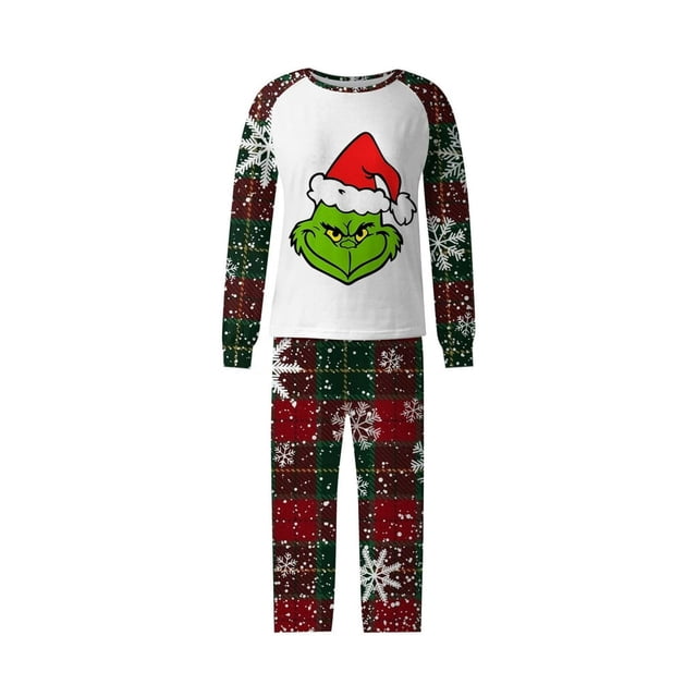 Pyjamas de Noël Assortis pour Hommes Ensembles de Pyjamas de Vacances pour la Famille