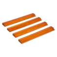 thumbnail image 4 of Bunblic 4 Pieces Wooden Mahjong Tile Rack Mahjong Holder Lightweight Sturdy Table Game Accessory for Family Friends Gatherings Family brown, 4 of 8