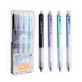 thumbnail image 2 of Cagogo Erasable Pen Refills, 0.5mm Click Retractable Refill Cartridges, Blue and Black Erasable Ink, Friction Eraser, for Study Supplies, Office Stationery, Homework and Note Taking, 4-Pack, 2 of 8