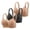 Beige, variant on LOVZFMLL Bras for Women Women's Large Size Adjustable Push-Up Breathable Full Cup Bra Without Wires Beige XL