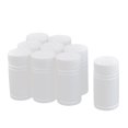 thumbnail image 1 of Unique Bargains Flacon de Rangement en Plastique pour Pilules, Médicaments, Réactifs Chimiques, 9 Pcs, 1 of 1