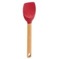thumbnail image 1 of Spatule-cuillère Holiday Time en silicone et bois de hêtre, rouge, 1 of 9