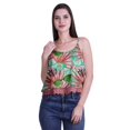 thumbnail image 1 of Moomaya Camisole Courte à Bretelles Spaghetti Imprimée pour Femmes, Hauts d'Été, 1 of 5