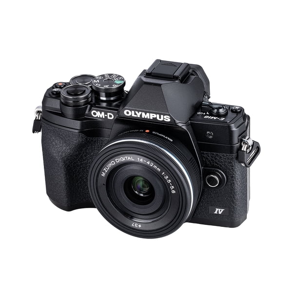 Olympus OM-D E-M10 Mark IV Mirrorless Camera with 14-42mm EZ Lens