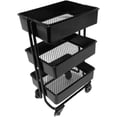 thumbnail image 1 of Solution de Rangement Polyvalente, Chariot Utilitaire à Étages en Treillis pour une Utilisation Optimale de l'Espace, avec une Construction Métallique Solide et Robuste pour la Maison et le Bureau, 13.5x7.4x9.8Cm/5.31x2.91x3.86 Pouces, 1 of 5