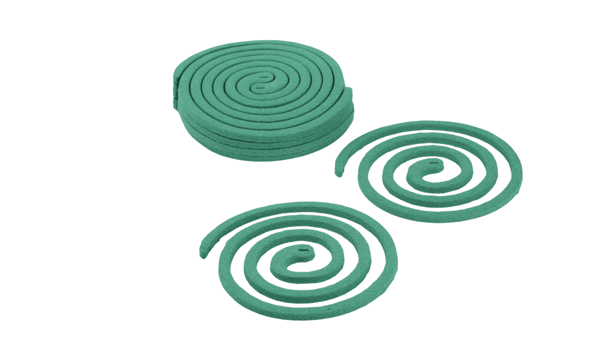Coghlan's Mosquito Coils 10-Pack — Outdoor Insect Repellent for Camping, Patio & Backyard, 6-Hour Burn