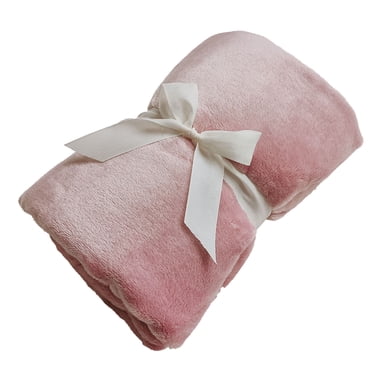 XZNGL Couverture en Peluche Bébé Couleur Unie à Rebord Couverture en Peluche Couverture pour les Jambes Couverture pour Enfants Voiture Couverture pour Bébé Couverture pour Animal Petite Couverture