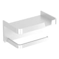 thumbnail image 2 of Vaidha Toilet Paper Bracket Wall Mounted Oppose Rust Plastic Self-adhesive Toilet Paper Bracket, 2 of 6