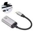 thumbnail image 4 of Adaptateur Ethernet RJ45, Léger Portable Facile à Utiliser Dissipation Rapide de la Chaleur Adaptateur Ethernet Sans Pilote pour Ordinateurs pour Tablettes Adaptateur USB C vers RJ45 avec Câble, 4 of 8