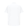 thumbnail image 5 of cfhntfmh Short Sleeve Shirts for Men Button down Summer Casual Collared V Neck Tops Solid Color Beach Blouses, 5 of 5