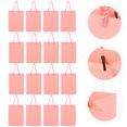 thumbnail image 3 of 16pcs Paper Gift Bags Paper Shopping Bag Gift Wrapping Bag Clothes Handbag, 3 of 9