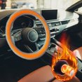 thumbnail image 1 of Oefntac Winter Handlebars Heated Steering Wheel Covers Car Thermal Protection Covers Heating, 1 of 5