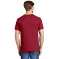 thumbnail image 3 of Hanes TAGLESS Men`s Pocket T-Shirt, XL, Deep Red, 3 of 7
