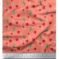 thumbnail image 1 of Soimoi Rayon Fabric Triangle,Floral & Cactus Tree Decor Fabric Printed Yard 42 Inch Wide, 1 of 3